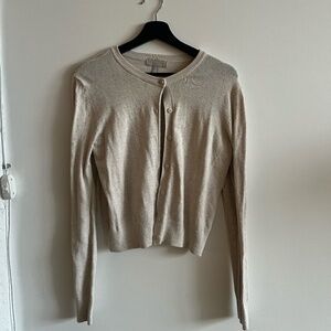 H&M Women's cream Cardigan